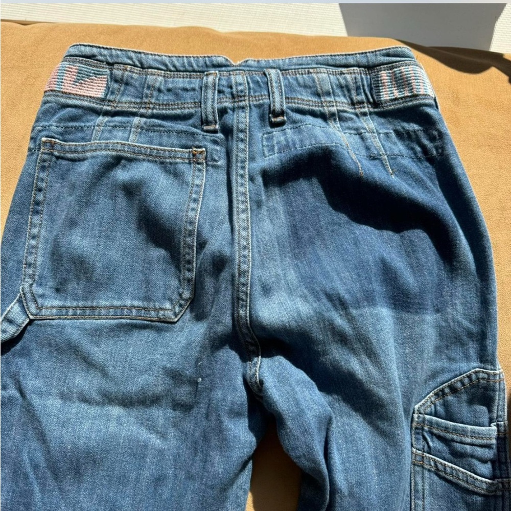 Pilcro and the Letterpress soft boyfriend cargo jeans